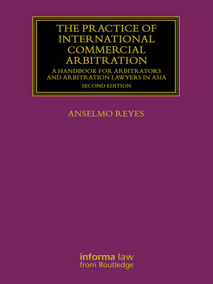 cover image of The Practice of International Commercial Arbitration